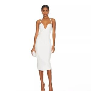 NWT Retrofete‎ Cheryl Dress in White XL